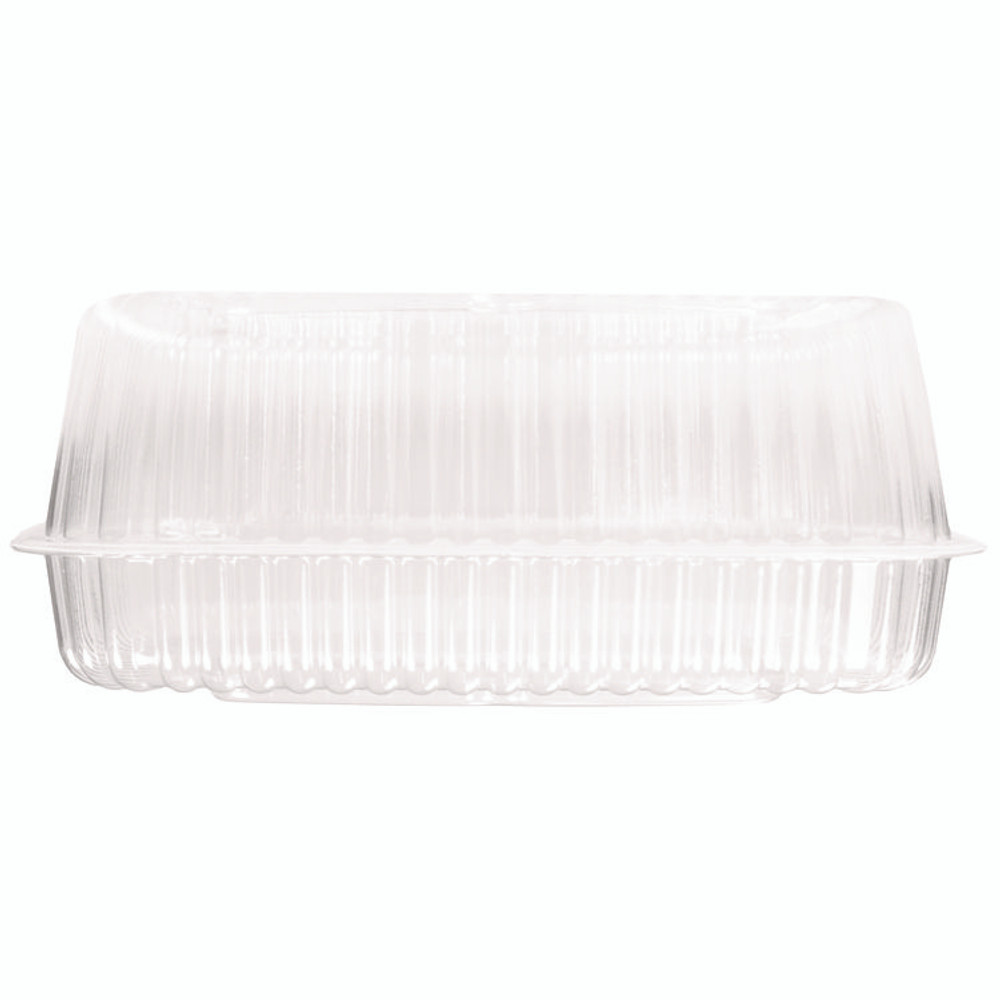 HFA INC 6091S-250 Handi-Lock Single Compartment Food Container, 46 oz, 8 x 3 x 8.87, Clear, Plastic, 250/Carton