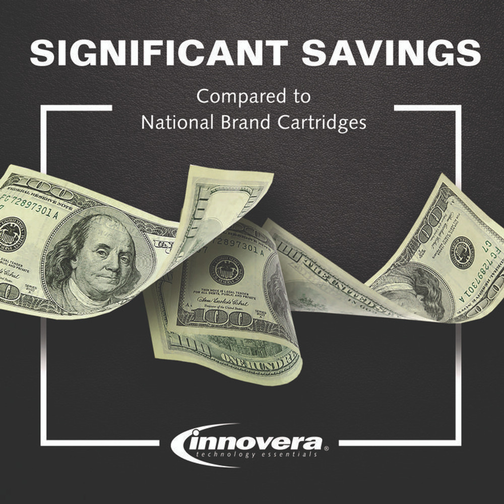 INNOVERA 3028C001 Remanufactured Black High-Yield Toner, Replacement for 054 (3028C001), 3,100 Page-Yield