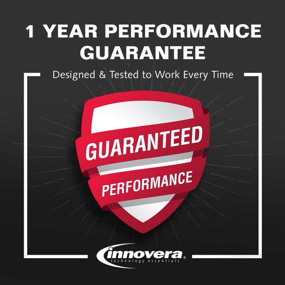 INNOVERA 3YL65AN Remanufactured Black High-Yield Ink, Replacement for 910XL (3YL65AN), 825 Page-Yield