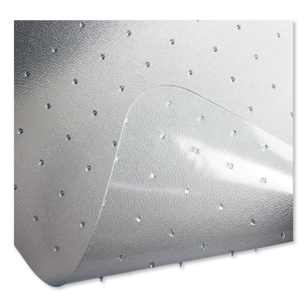 FLOORTEX ER1115227ER Cleartex Ultimat Polycarbonate Chair Mat for High Pile Carpets, 60" w x 48" l, Clear