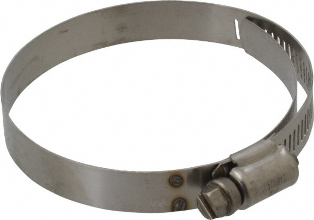 IDEAL TRIDON M615044706 Worm Gear Clamp: SAE 44, 2-5/16 to 3-1/4" Dia, Stainless Steel Band