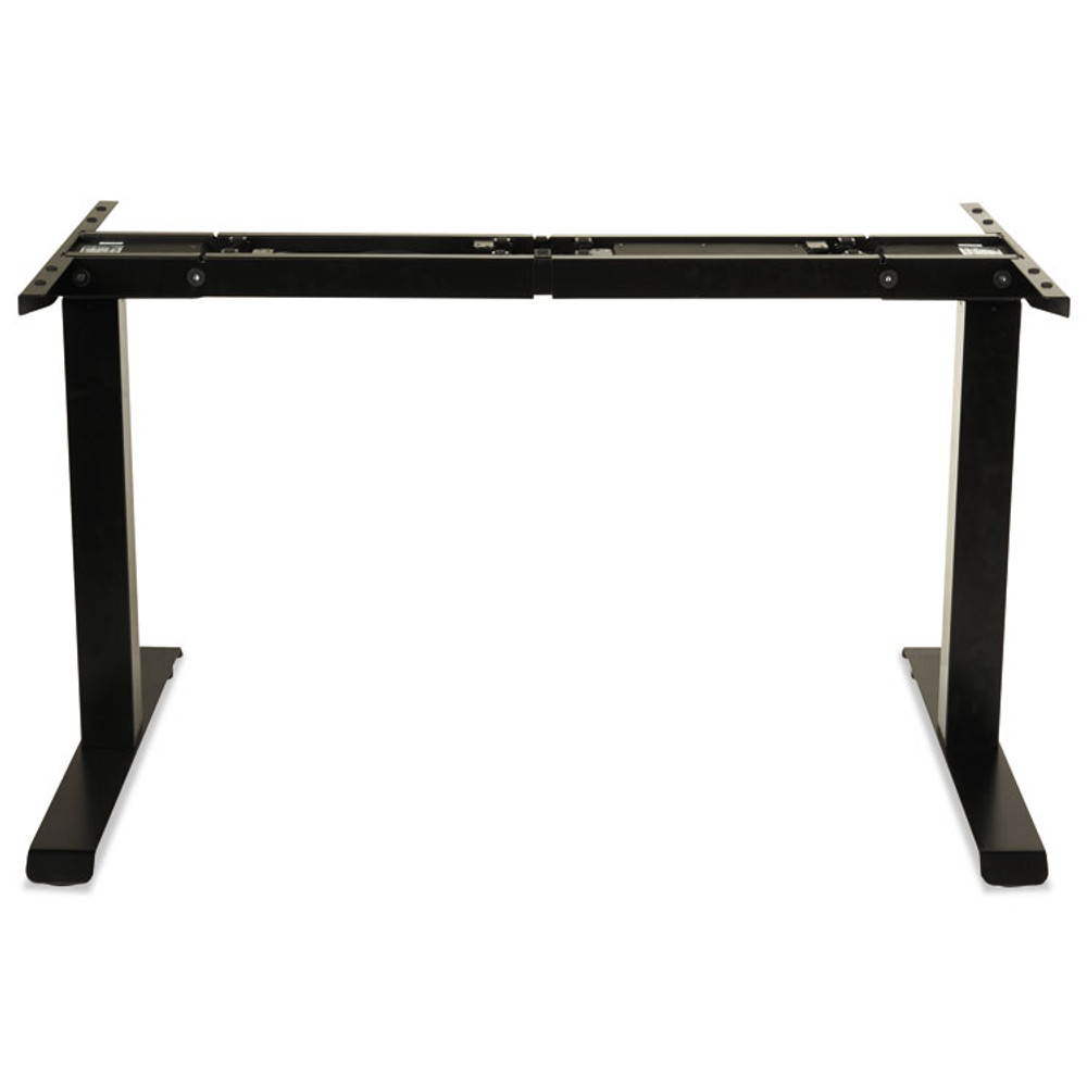 ALERA HT2SSB Alera AdaptivErgo Sit-Stand Two-Stage Electric Height-Adjustable Table Base, 48.06" x 24.35" x 27.5" to 47.2", Black
