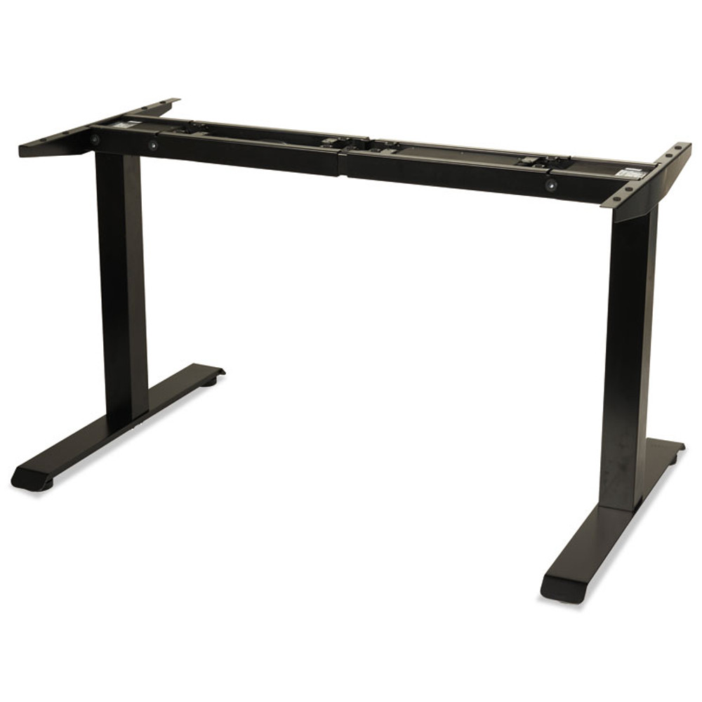 ALERA HT2SSB Alera AdaptivErgo Sit-Stand Two-Stage Electric Height-Adjustable Table Base, 48.06" x 24.35" x 27.5" to 47.2", Black