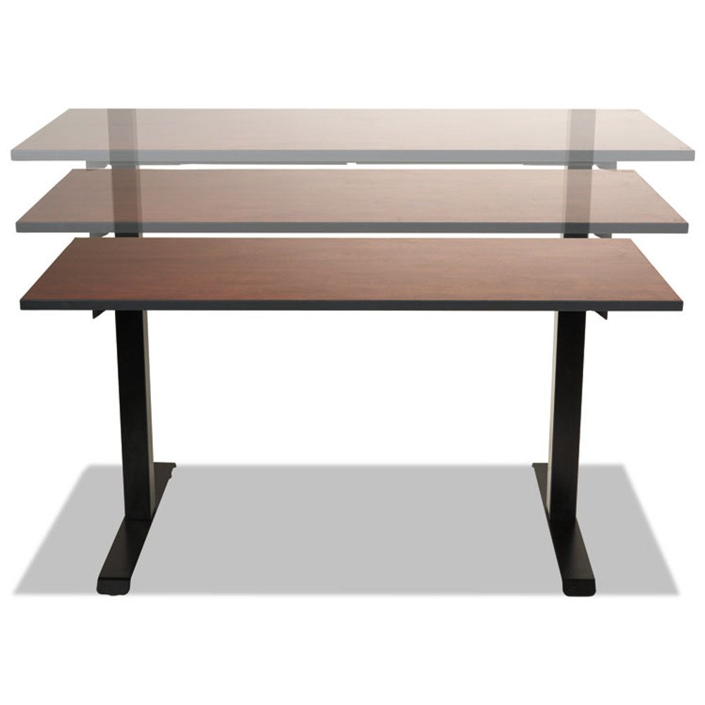 ALERA HT2SSB Alera AdaptivErgo Sit-Stand Two-Stage Electric Height-Adjustable Table Base, 48.06" x 24.35" x 27.5" to 47.2", Black