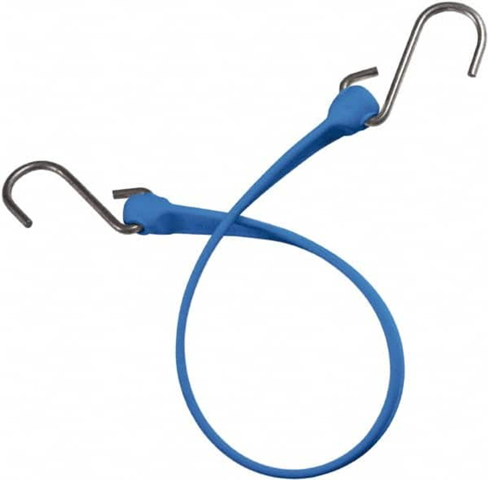 The Better Bungee MBBS18SBL Heavy-Duty Bungee Strap Tie Down: Triangulated Stainless S Hook, Non-Load Rated