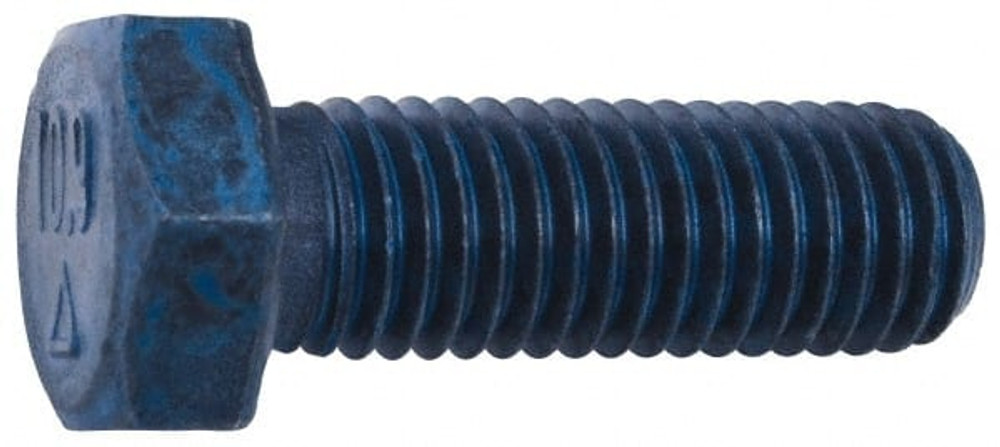 Metric Blue UST184268 Hex Head Cap Screw: M20 x 2.50 x 90 mm, Grade 10.9 Steel