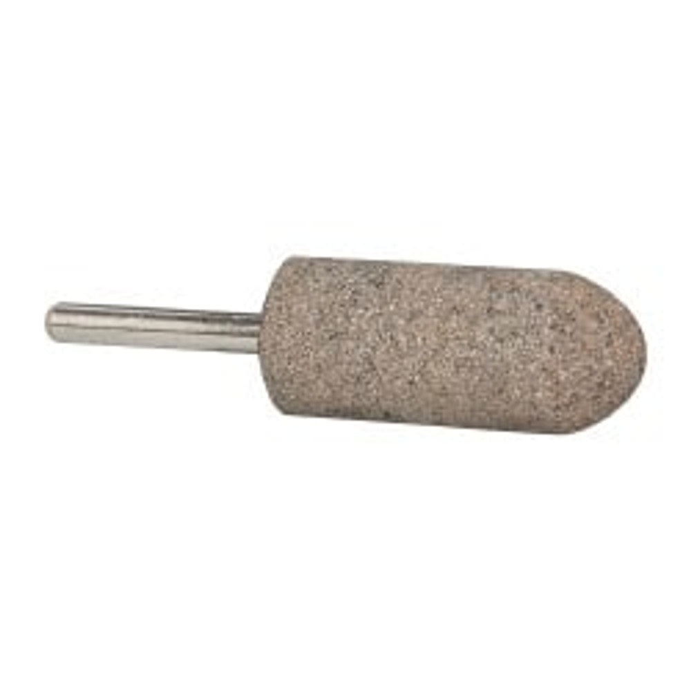 Grier Abrasives A11-B-20287 Mounted Point: 2" Thick, 1/4" Shank Dia, A11, 36 Grit, Very Coarse