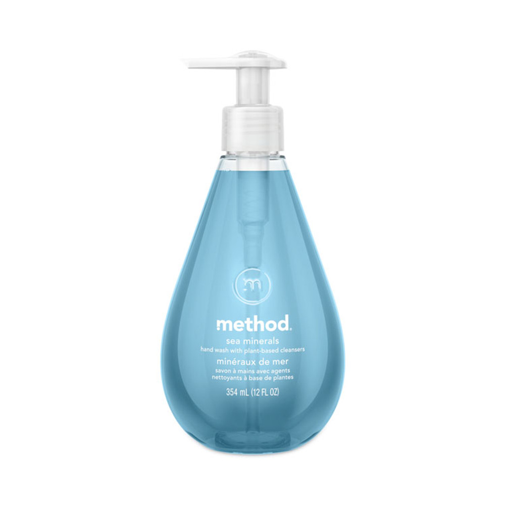 METHOD PRODUCTS INC. 00162 Gel Hand Wash, Sea Minerals Scent, 12 oz