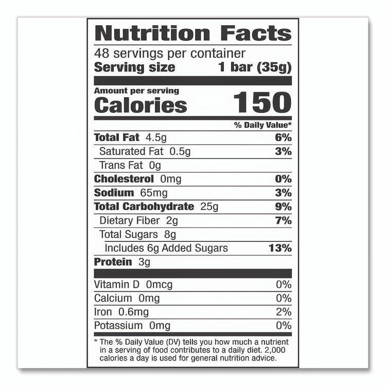 GENERAL MILLS Nature Valley® GEM19696 Granola Bars, Chewy Fruit and Nut Trail Mix, 1.2 oz Pouch, 48/Box