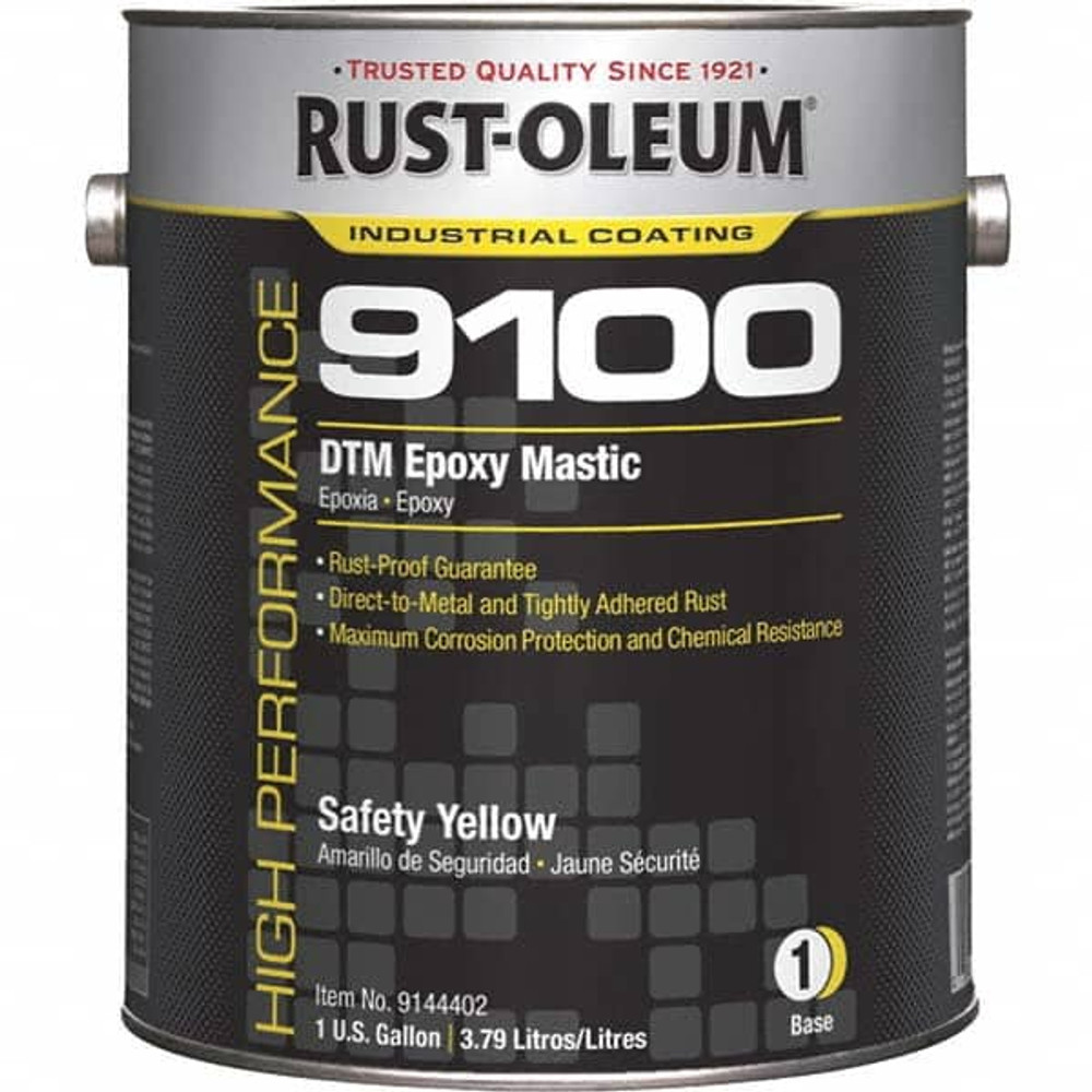 Rust-Oleum 9144402 Protective Coating: 1 gal Can, Gloss Finish, Yellow