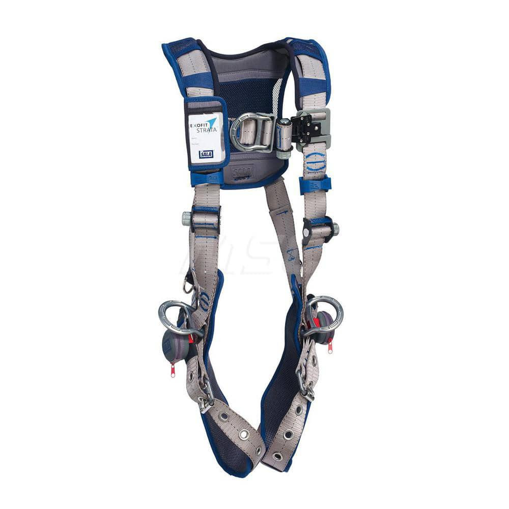 DBI-SALA 7012815992 Fall Protection Harnesses: 420 Lb, Vest Style, Size X-Large, For Climbing & Positioning, Polyester, Back Front & Side