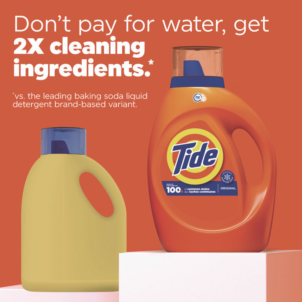 PROCTER & GAMBLE Tide® 12117EA Liquid Tide Laundry Detergent, 32 Loads, 42 oz