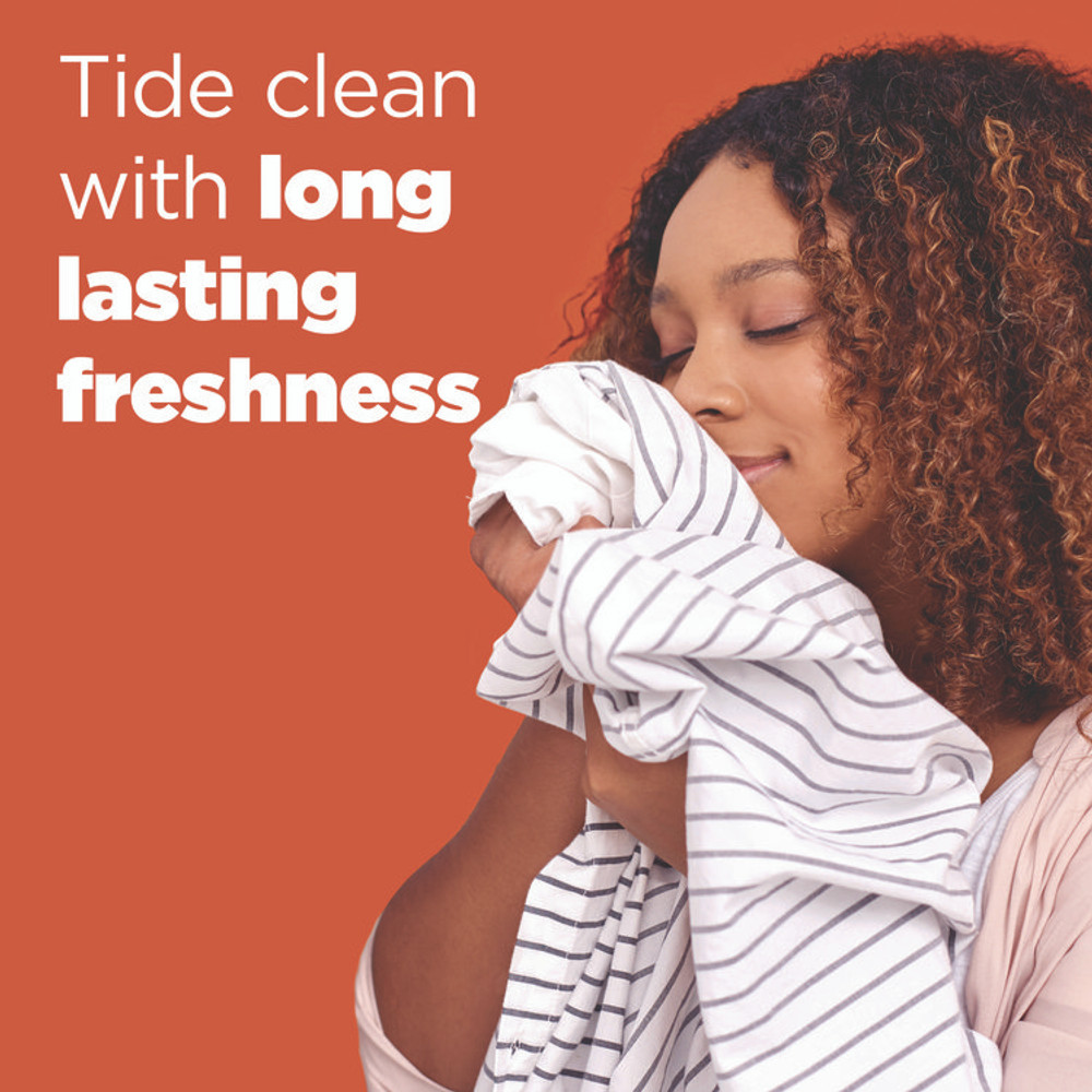 PROCTER & GAMBLE Tide® 12237CT Plus Febreze HE Liquid Laundry Detergent, Spring and Renewal, 84 oz Bottle, 4/Carton