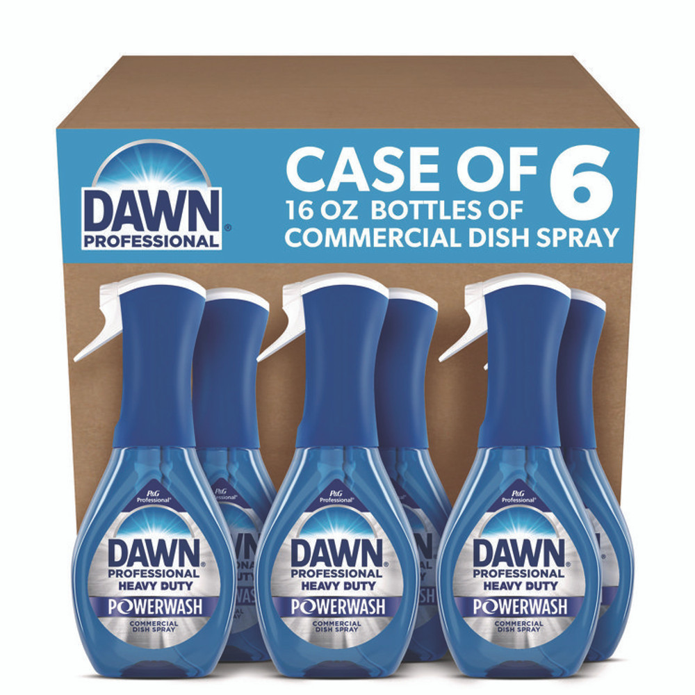 PROCTER & GAMBLE Dawn® Professional 12301 Heavy Duty Powerwash Commercial Dish Spray, 16 oz, 6 Pack: 6 Starter Kits