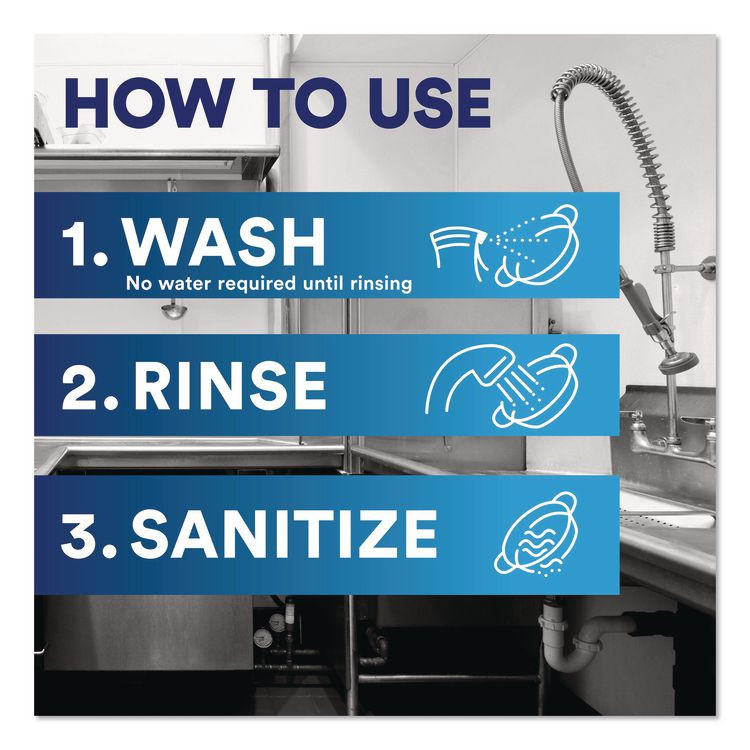 PROCTER & GAMBLE Dawn® Professional 12301 Heavy Duty Powerwash Commercial Dish Spray, 16 oz, 6 Pack: 6 Starter Kits