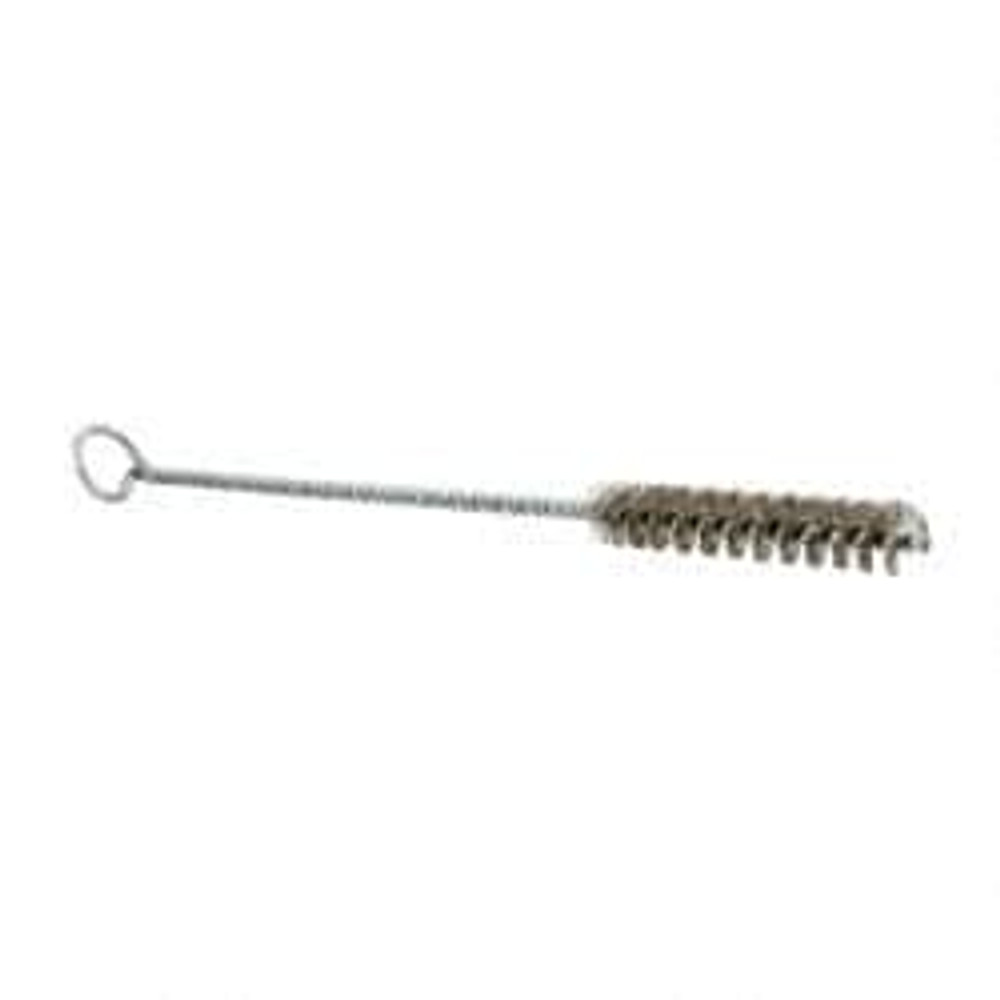 Schaefer Brush 14446 3" Long x 1/2" Diam Stainless Steel Long Handle Wire Tube Brush