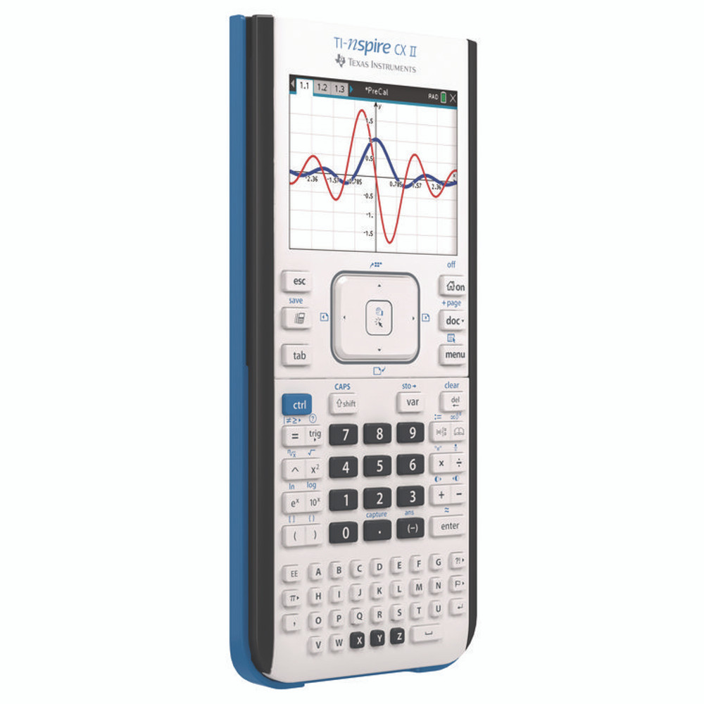 TEXAS INSTRUMENTS NSPIRECXII TI-Nspire CX II Graphing Calculator, 10-Digit LCD