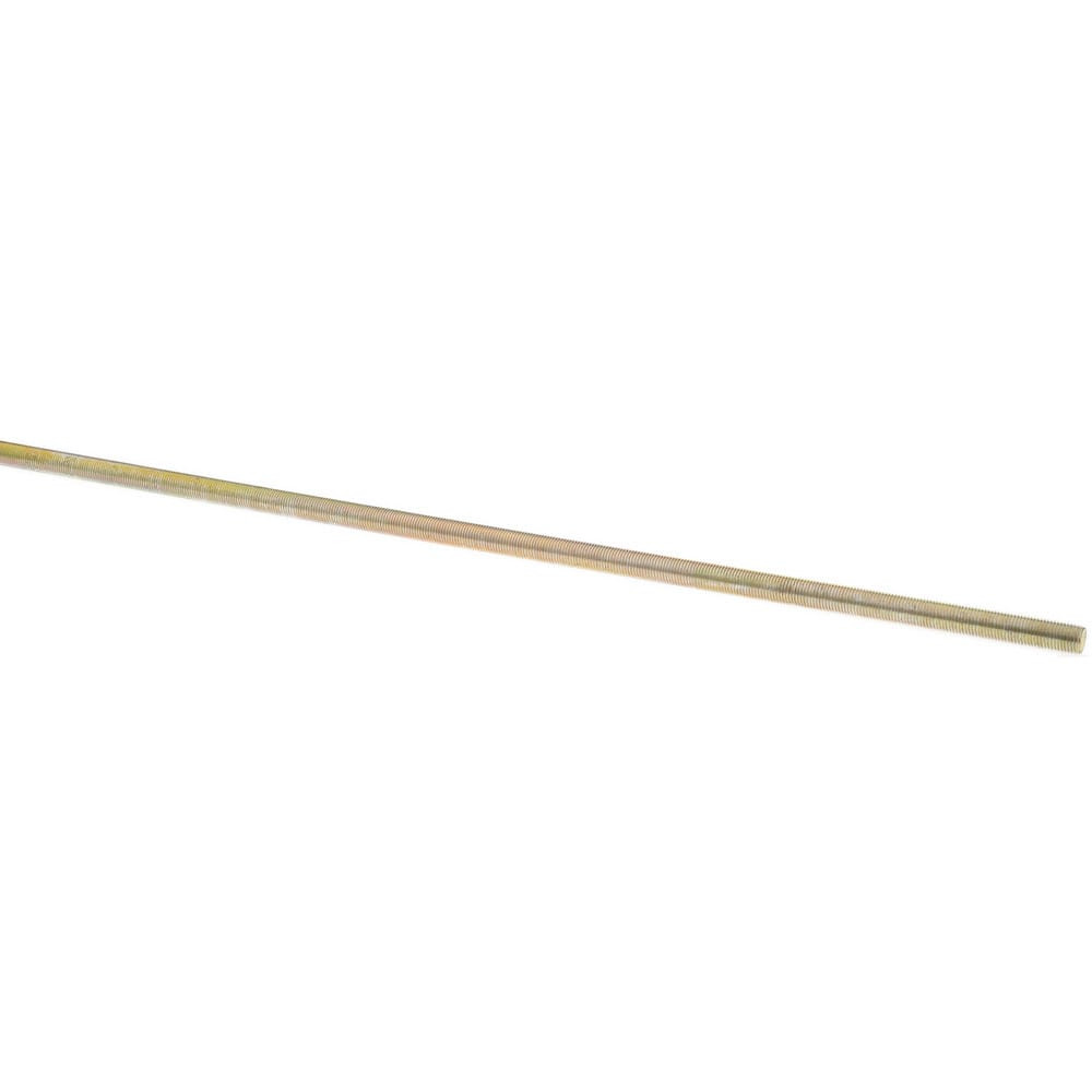 Value Collection 36917 Threaded Rod: 3/8-24, 3' Long, Low Carbon Steel