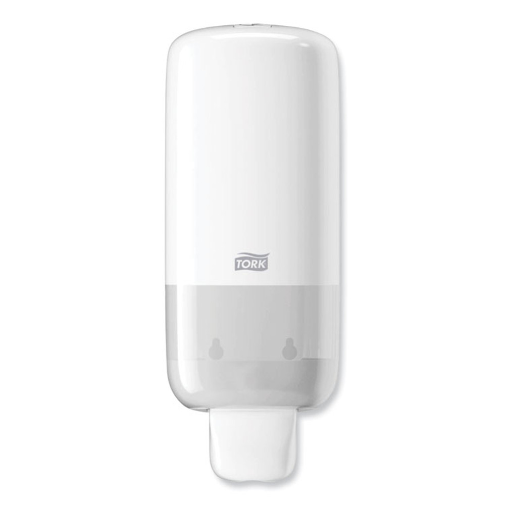 SCA TISSUE Tork® 571501 Foam Skincare Manual Dispenser, 1 L Bottle; 33 oz Bottle, 4.45 x 4.13 x 11.26, White, 4/Carton