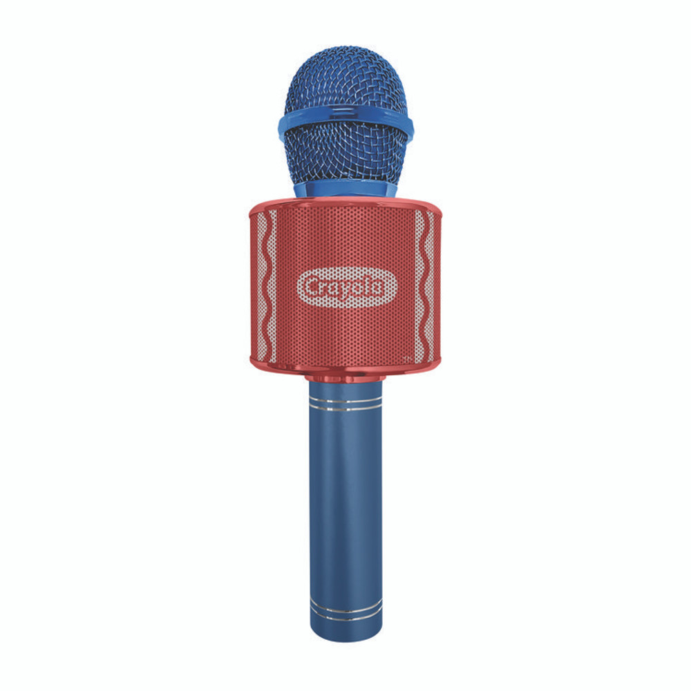 BINNEY & SMITH / CRAYOLA CKM150B Karaoke Wireless Microphone, Blue