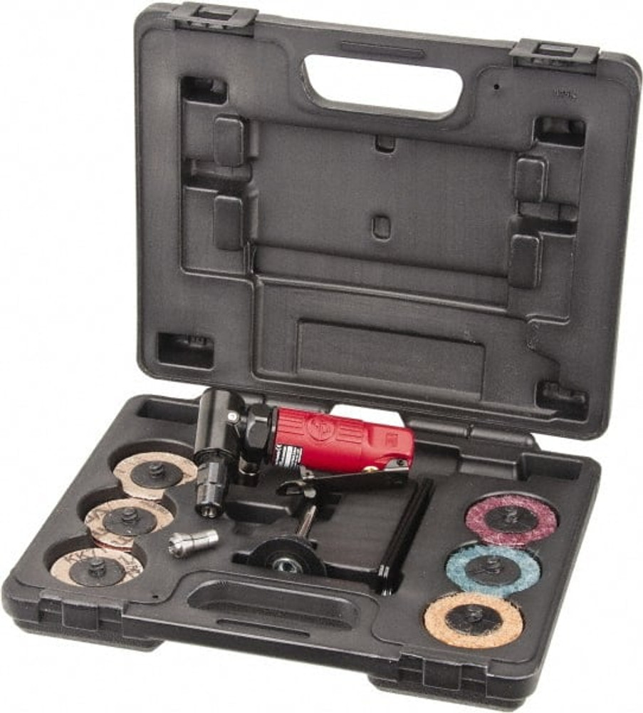 Chicago Pneumatic 8941108751 19 Piece, Right Angle Die Grinder Kit