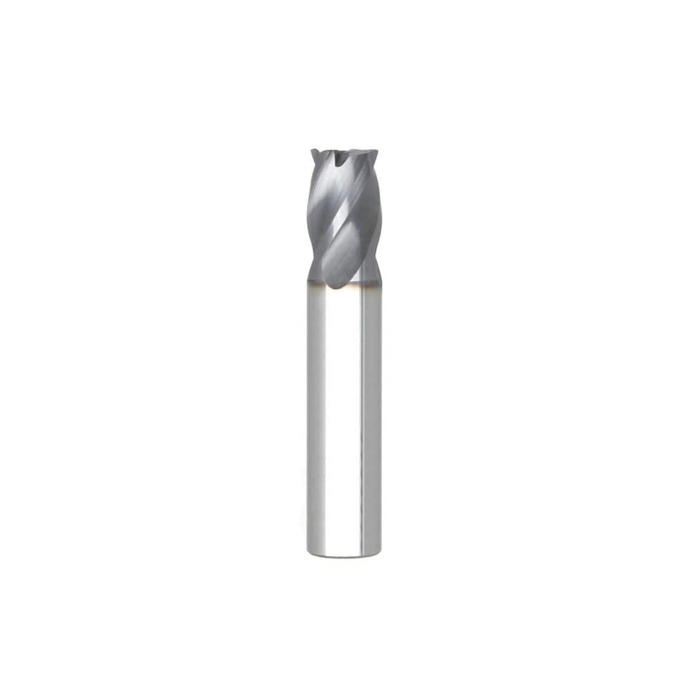 Niagara Cutter 03084083 Corner Radius End Mill: 5/16" Dia, 5/16" LOC, 0.02" Radius, 4 Flutes, Solid Carbide