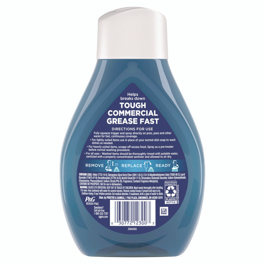 PROCTER & GAMBLE Dawn® Professional 15264 Heavy Duty Powerwash Commercial Dish Spray, 16 oz, 6 Pack: 1 Starter Kit Plus 5 Refills