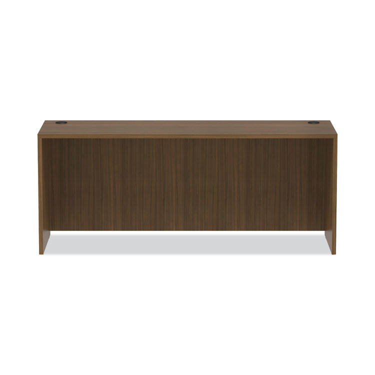 ALERA VA257224WA Alera Valencia Series Credenza Shell, 70.88w x 23.63d x 29.5h, Modern Walnut