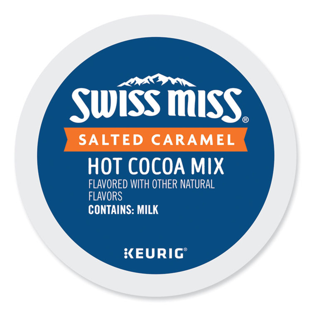 KEURIG DR PEPPER Swiss Miss® 5000369264 Salted Caramel Hot Cocoa K-Cups, 22/Box