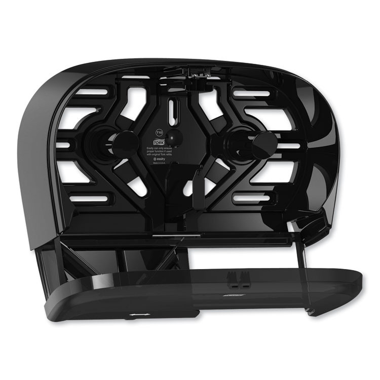 SCA TISSUE Tork® 565528 High Capacity Bath Tissue Roll Dispenser for OptiCore, 16.62 x 5.25 x 9.93, Black