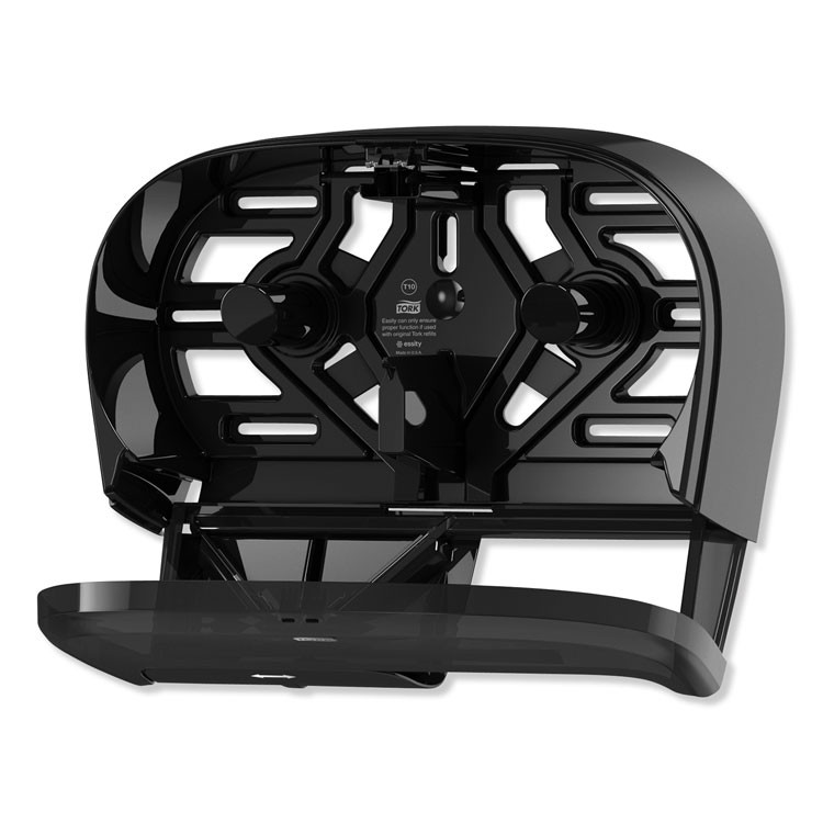 SCA TISSUE Tork® 565528 High Capacity Bath Tissue Roll Dispenser for OptiCore, 16.62 x 5.25 x 9.93, Black