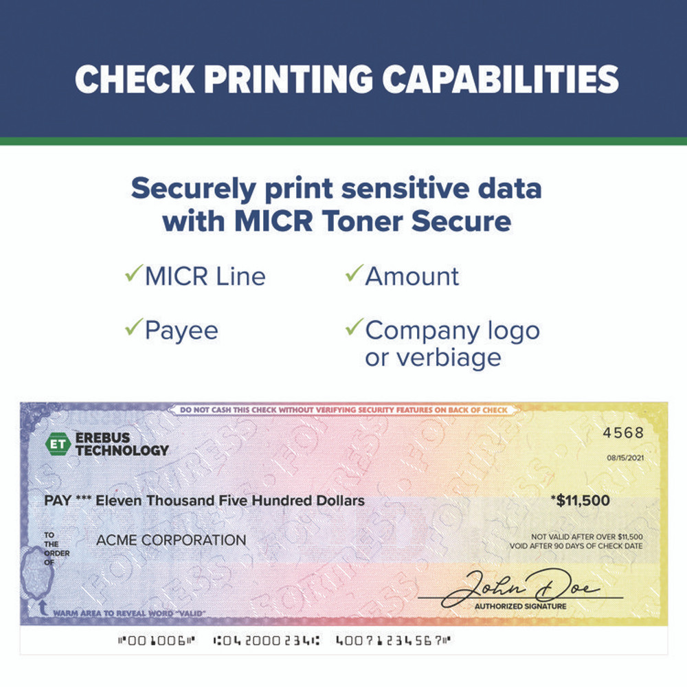 TROY 4001DM101 4001DN MICR Laser Printer