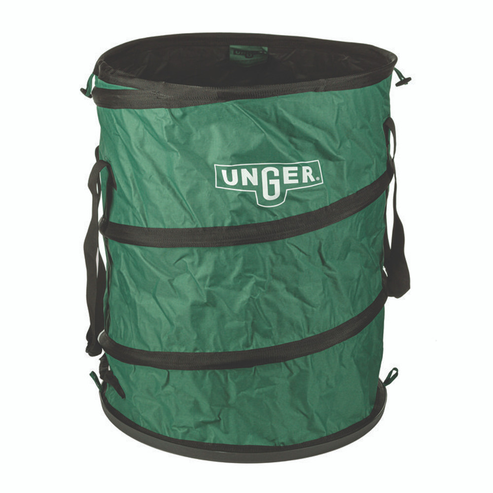 UNGER B3000 Nifty Nabber Bagger, 40 gal, Nylon, Green