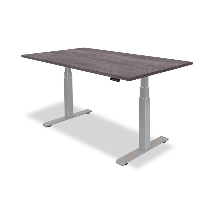 FELLOWES MFG. CO. 9650001 Levado Laminate Table Top, 48" x 24", Gray Ash