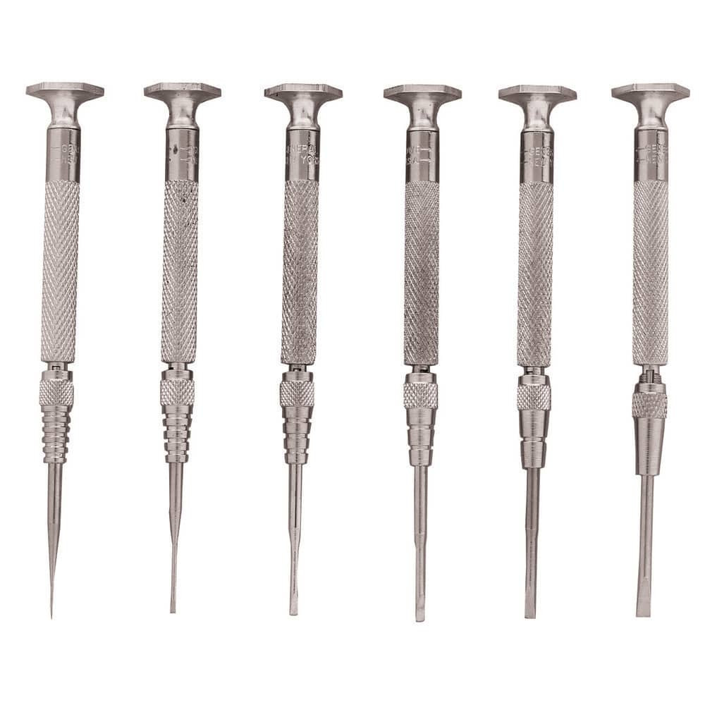 General SPC600 Screwdriver Set: 6 Pc, Slotted