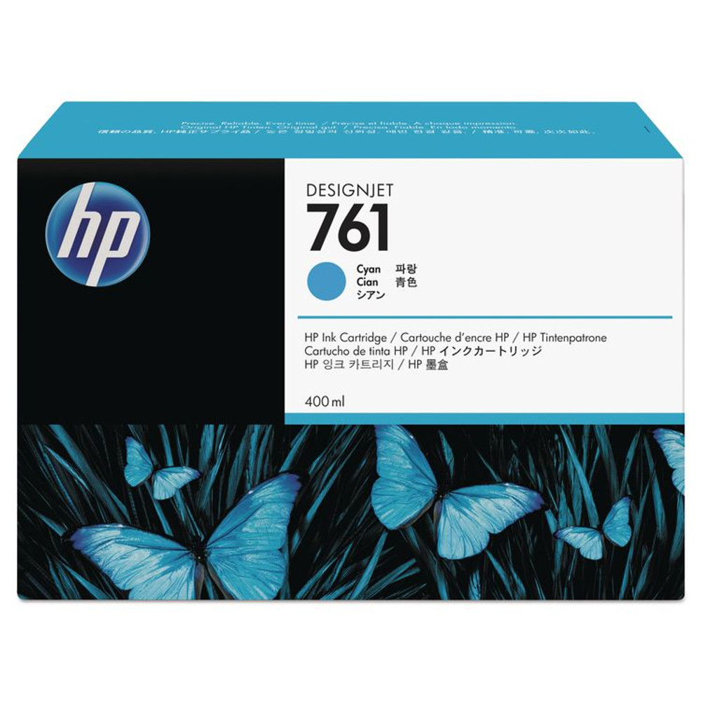 HP INC CM994A HP 761, (CM994A) Cyan Original Ink Cartridge