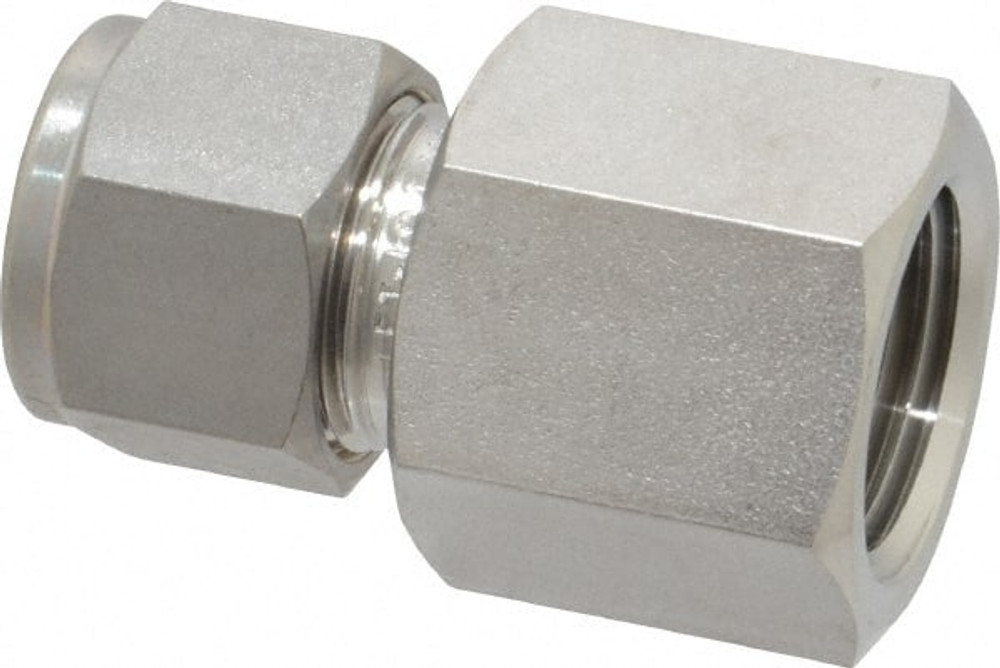 Ham-Let 3001804 Compression Tube Connector: 1/2" Thread, Compression x FNPT