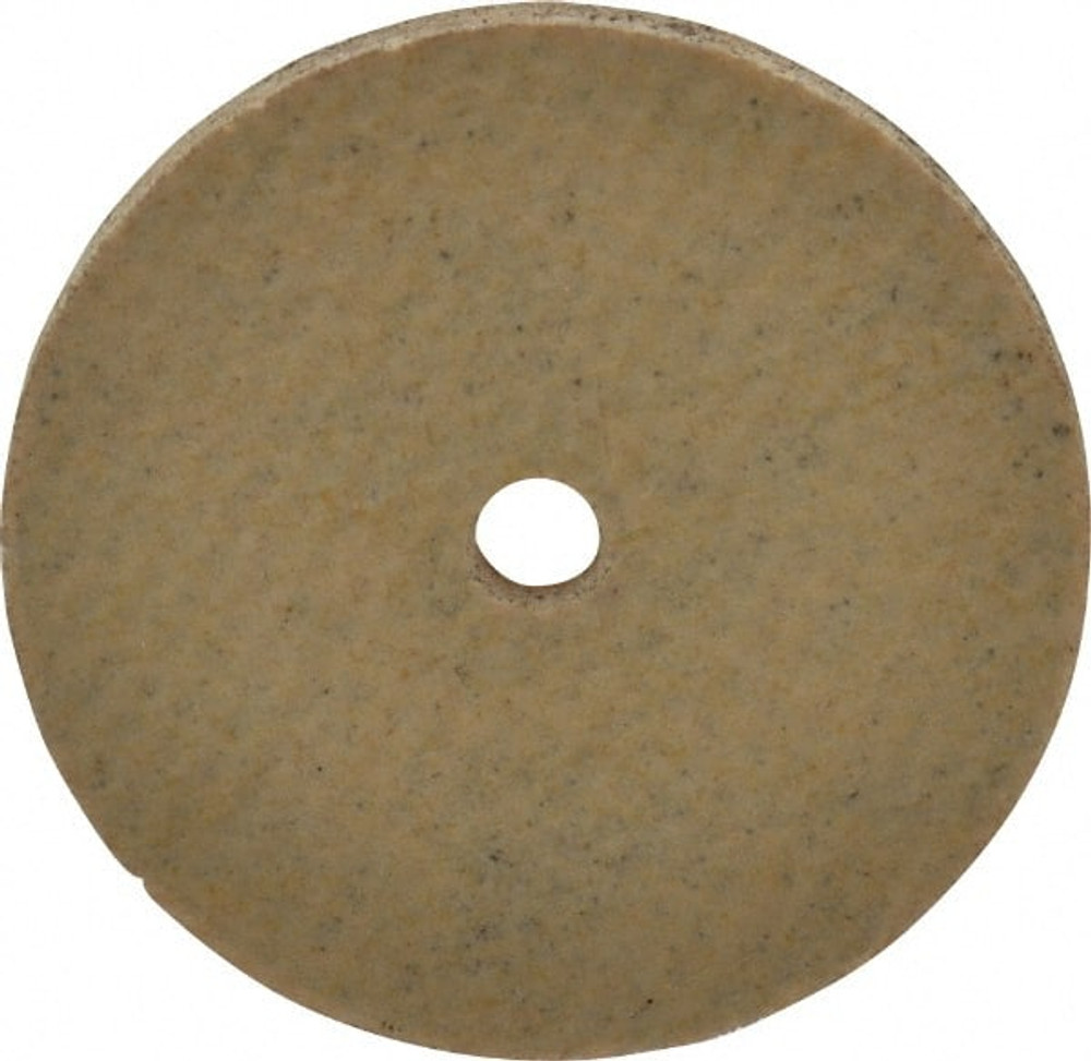 Cratex 40244 Surface Grinding Wheel: 1" Dia, 1/16" Thick, 1/8" Hole, 80 Grit