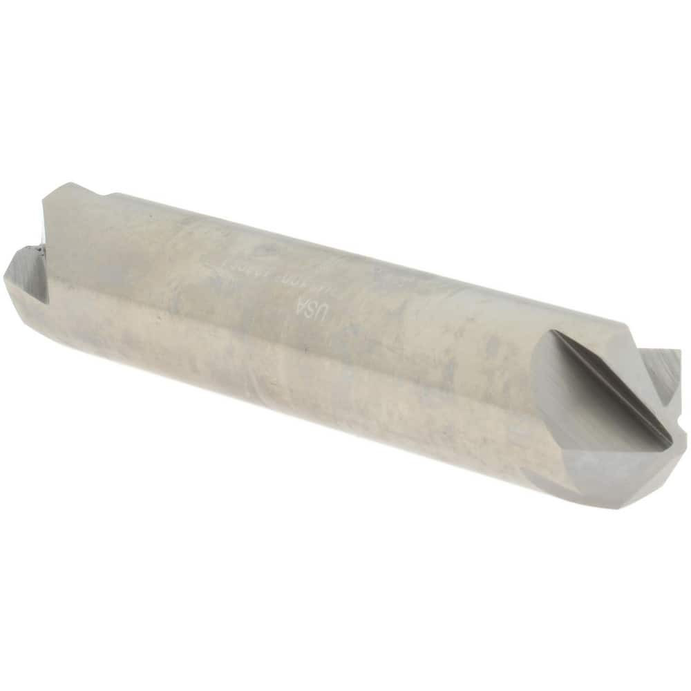 Hertel 18802 Countersink: 3/4" Head Dia, 100 &deg; Included Angle, 4 Flutes, High Speed Steel