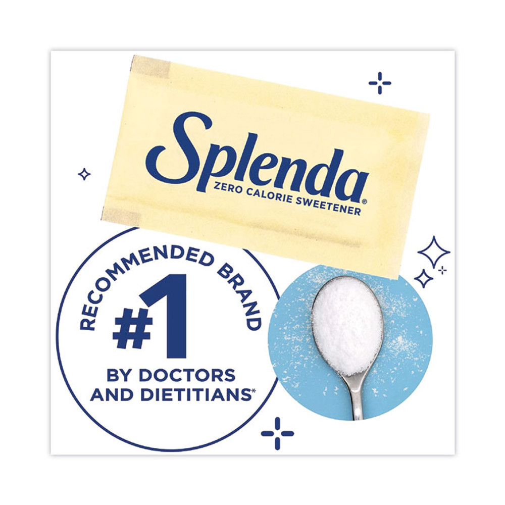 MCNEIL - DIV OF JOHNSON&JOHNSON Splenda® 200022 No Calorie Sweetener, 1 g Packet, 100/Box