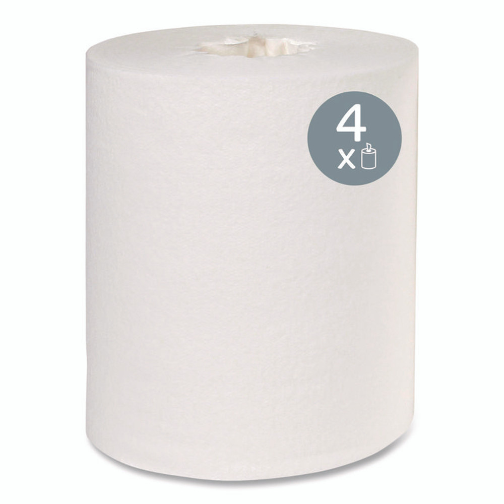 KIMBERLY-CLARK PROFESSIONAL Kleenex® 01320 Premiere Center-Pull Towels, Perforated, 1-Ply, 8 x 15, White, 250/Roll, 4 Rolls/Carton