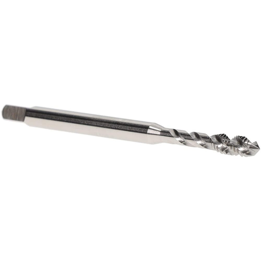 Iscar 4445590 Spiral Flute Tap: M4x0.70 Metric Coarse, 3 Flutes, Modified Bottoming, 6H Class of Fit, Cobalt, Bright/Uncoated