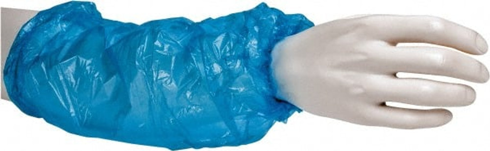 PRO-SAFE SC-PE-4GB-1000P 1000 Pairs Size L, Blue Polyethylene Disposable Sleeves