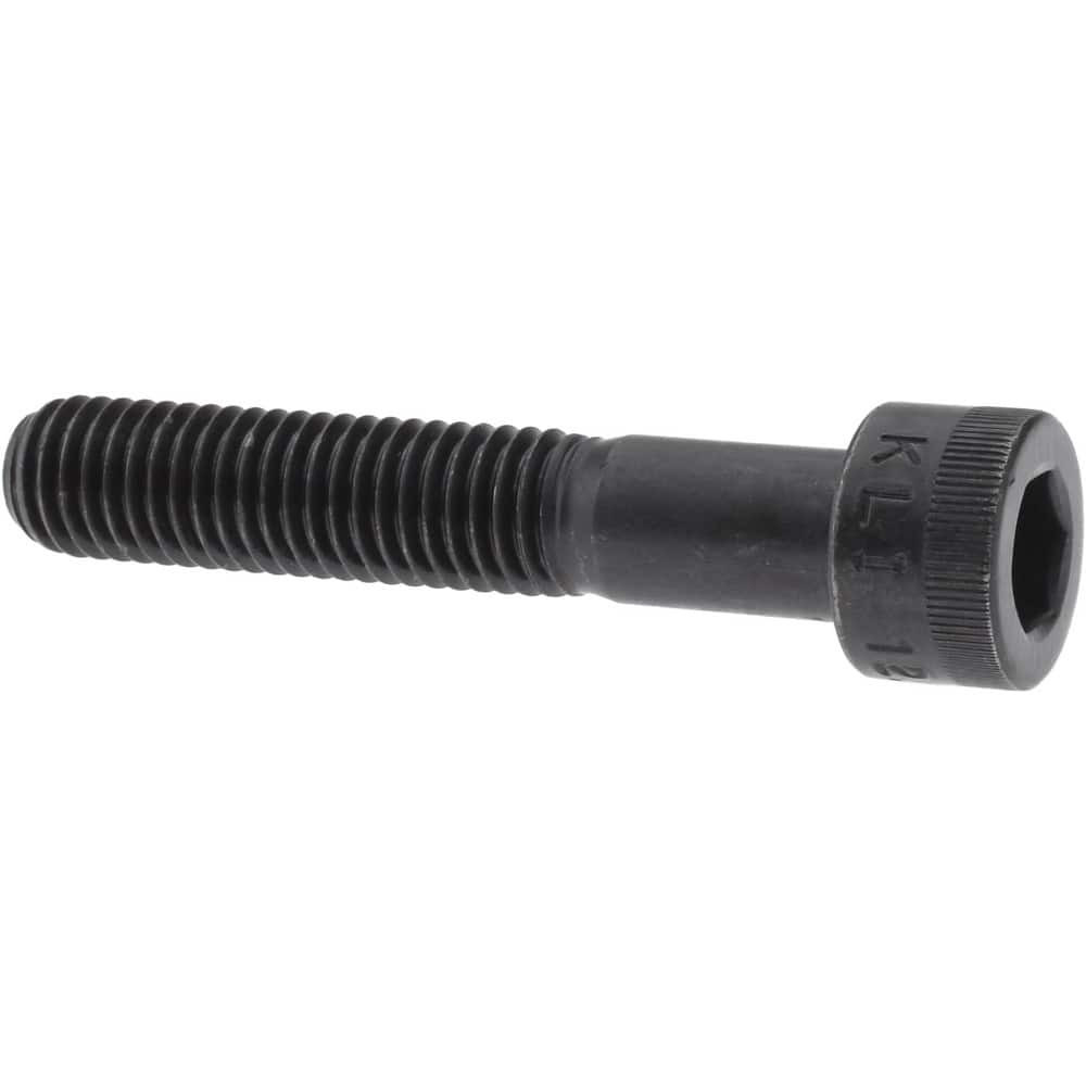 MSC .10C55KCS Socket Cap Screw: M10 x 1.5, 55 mm Length Under Head, Socket Cap Head, Hex Socket Drive, Alloy Steel, Black Oxide Finish