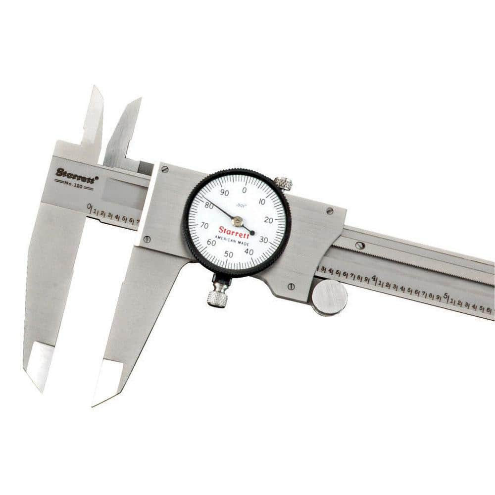 Starrett 12281 Caliper Dial Slide Caliper: Use with Starrett 120A, Includes Stop Pad Only