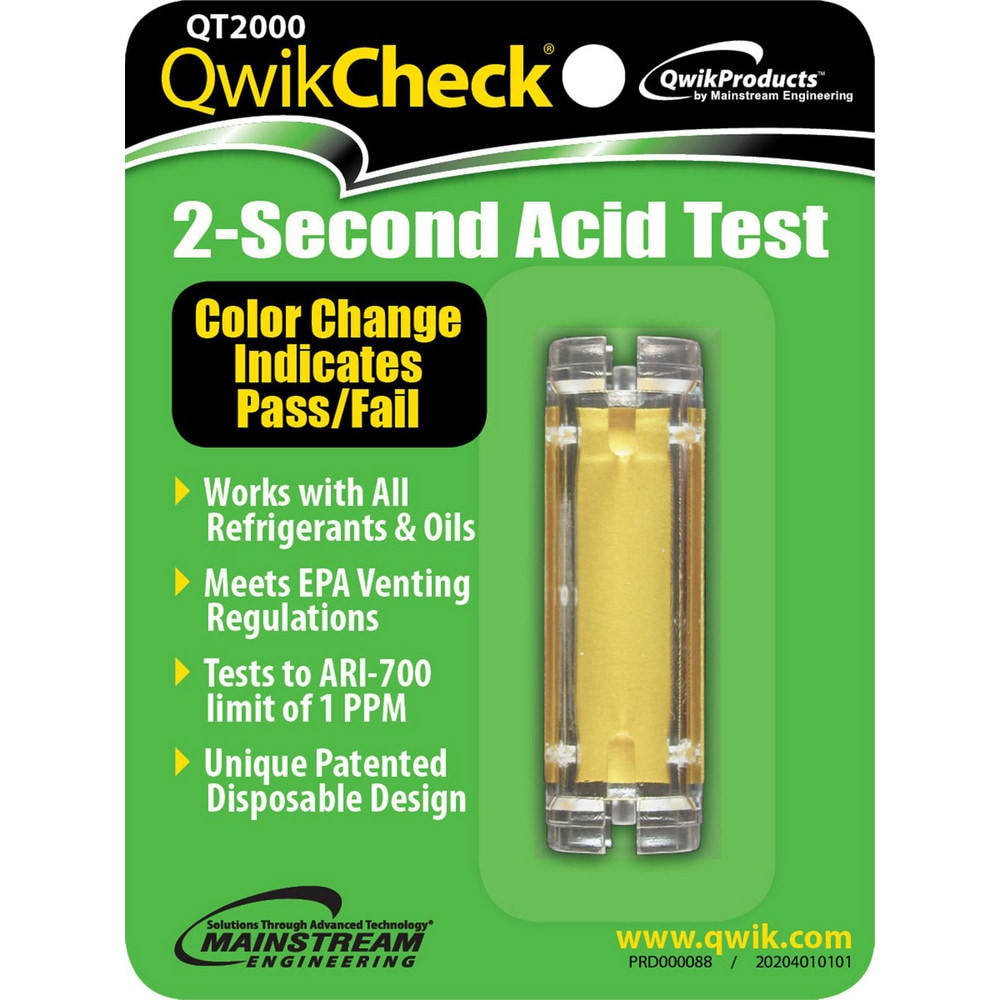 QwikProducts QT2000 QwikCheck Acid Test