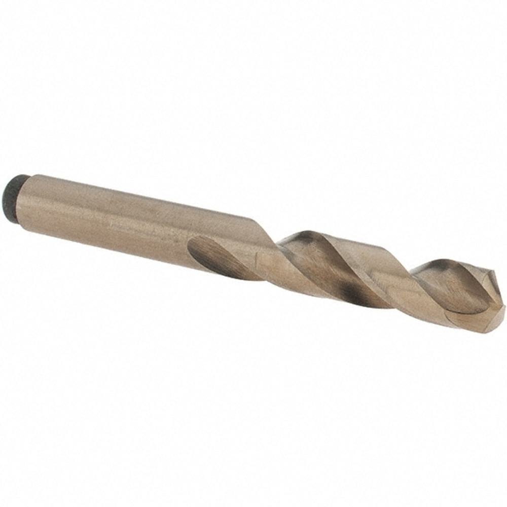 MSC 39950 Screw Machine Length Drill Bit: 19/64" Dia, 135 deg Point, High-Speed Steel