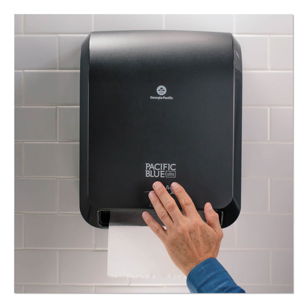 GEORGIA PACIFIC Professional 59590 Pacific Blue Ultra Paper Towel Dispenser, Automated, 12.9 x 9 x 16.8, Black