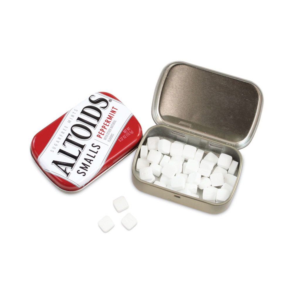 CALLARD & BOWSER-SUCHARD Altoids® 20900486 Smalls Sugar Free Mints, Peppermint, 0.37 oz, 9 Tins/Pack