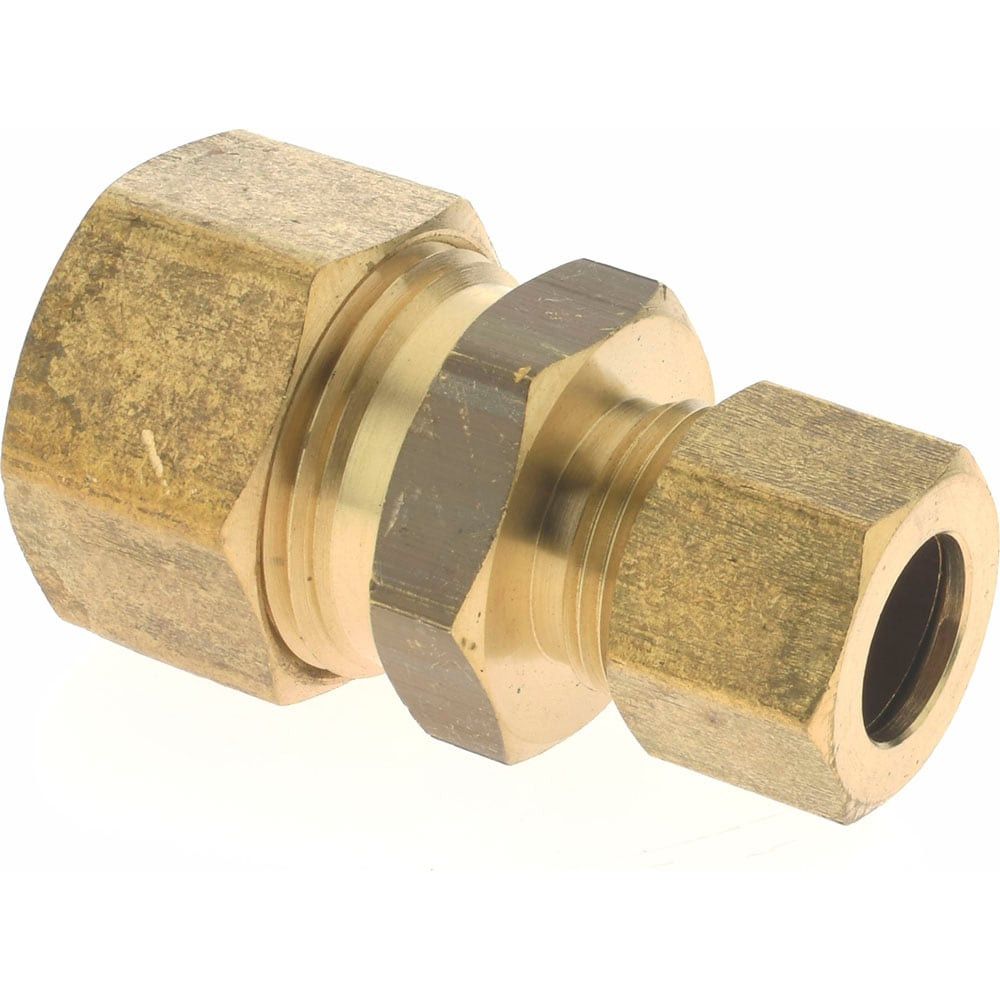 CerroBrass P-62A-106 Compression Tube Union: Compression x Compression